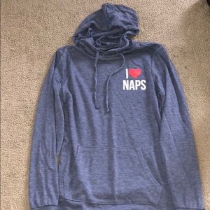I ❤️ NAPS hooded sweatshirt